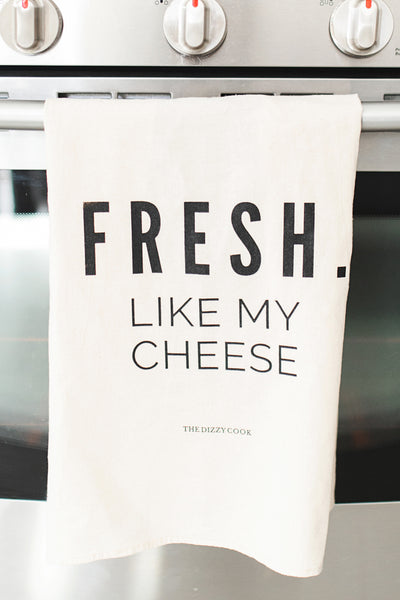 FRESH Like My Cheese Kitchen Towel