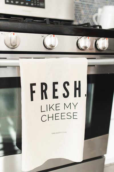 FRESH Like My Cheese Kitchen Towel