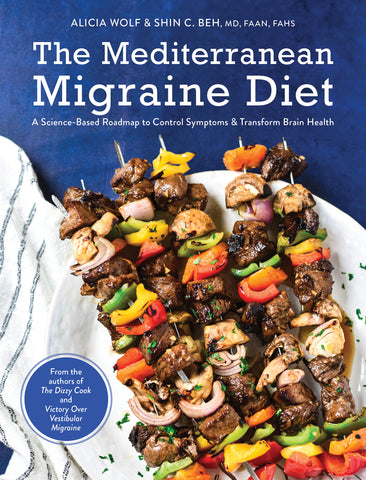 The Migraine Mediterranean Diet Hardcover (Signed Copy)